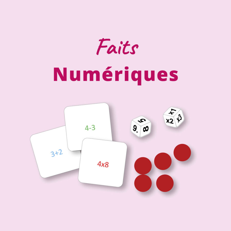 Rééducation Faits numériques - matériel orthophoniste