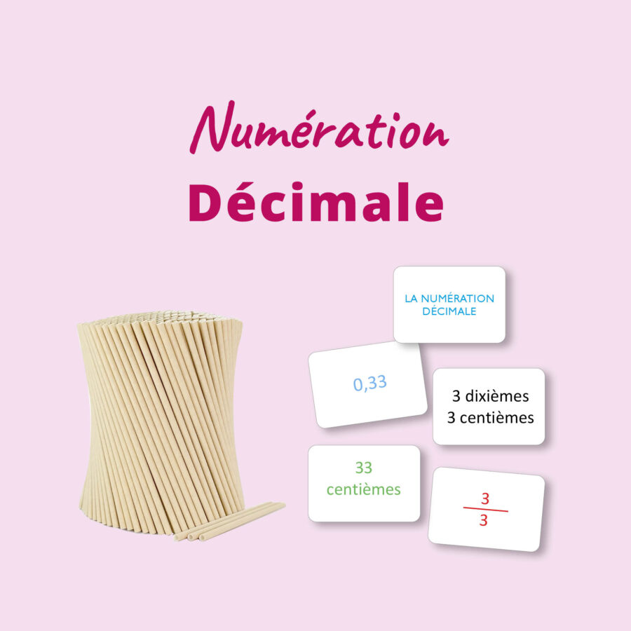 Rééducation Numération décimale - matériel orthophoniste